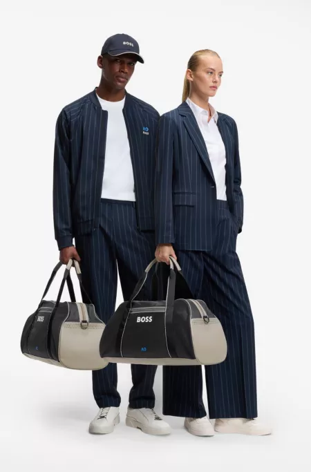 BOSS x AO zipped holdall