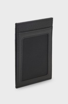Grained wallet, Black
