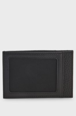 Grained wallet, Black