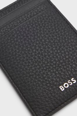 Grained wallet, Black
