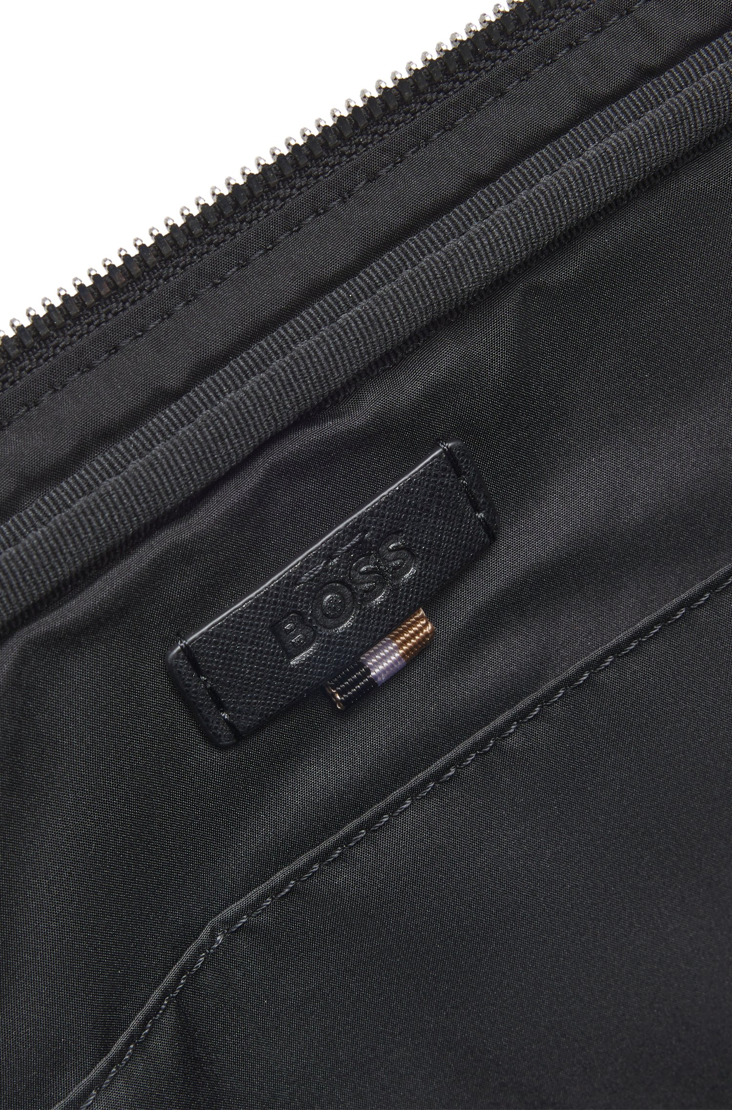 Boss Recycled-leather document case portföljer & datorväskor herr – bild 3