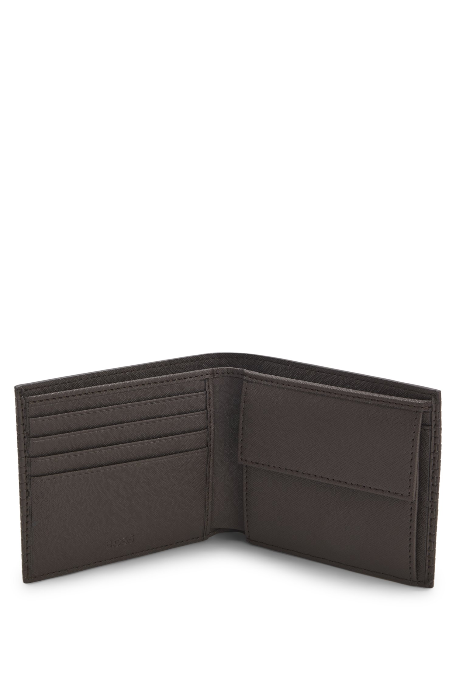 Boss Textured wallet plånböcker & korthållare herr – bild 4