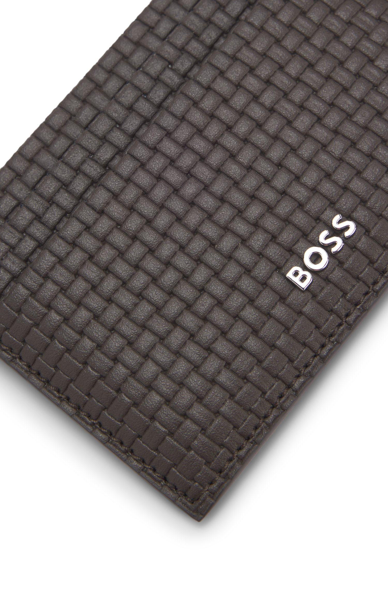 Boss Woven-pattern wallet plånböcker & korthållare herr – bild 2