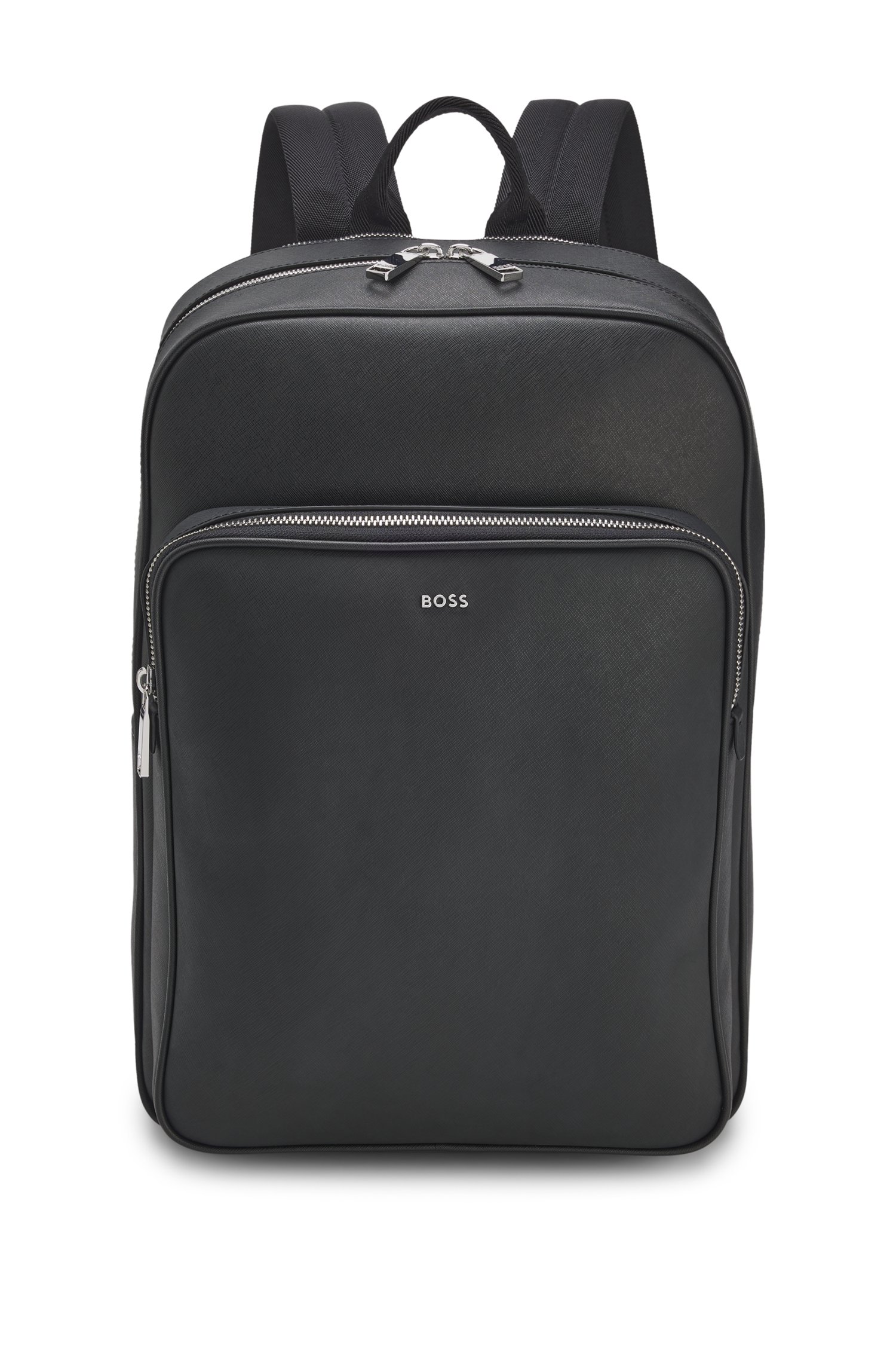 Boss Recycled-leather backpack ryggsäckar herr