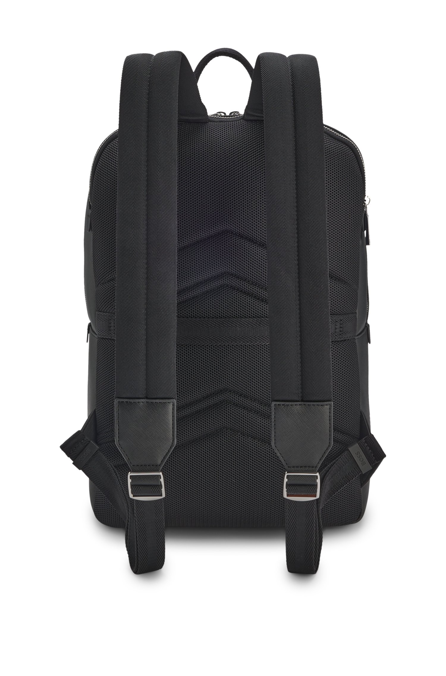 Boss Recycled-leather backpack ryggsäckar herr – bild 3
