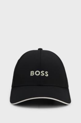 BOSS x AO logo-print cap, Black