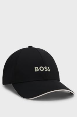 BOSS x AO logo-print cap, Black