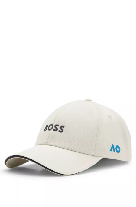 BOSS x AO logo-print cap