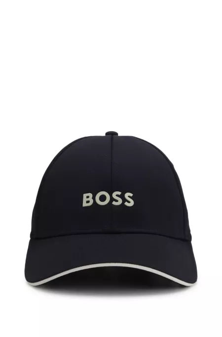 BOSS x AO logo-print cap