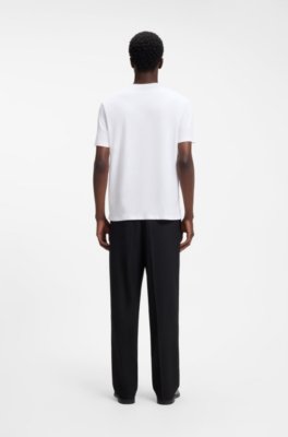 Hugo Graphic-print T-shirt in cotton jersey herr – bild 3