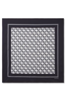 Printed bandana, Grey Patterned