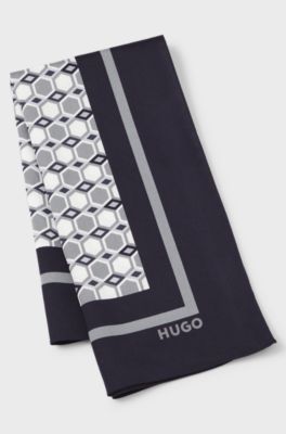 Printed bandana, Grey Patterned