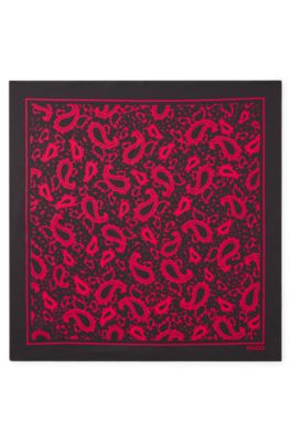 Printed bandana, Pink Patterned