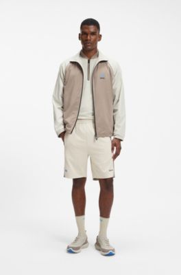 BOSS x AO BOSS-MOTION trainers, Light Beige