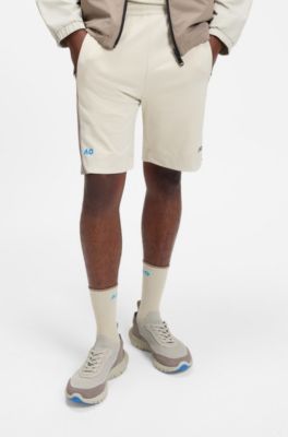 BOSS x AO BOSS-MOTION trainers, Light Beige
