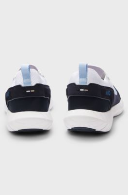 BOSS x AO BOSS-MOTION trainers, Light Blue
