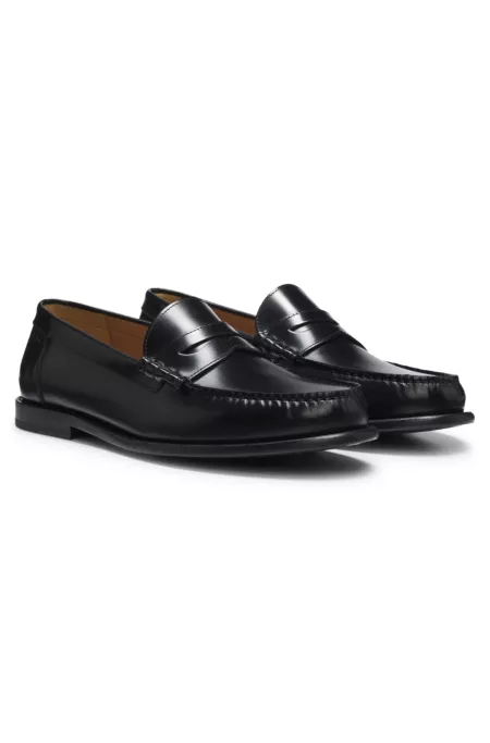 Penny-Loafer aus Leder
