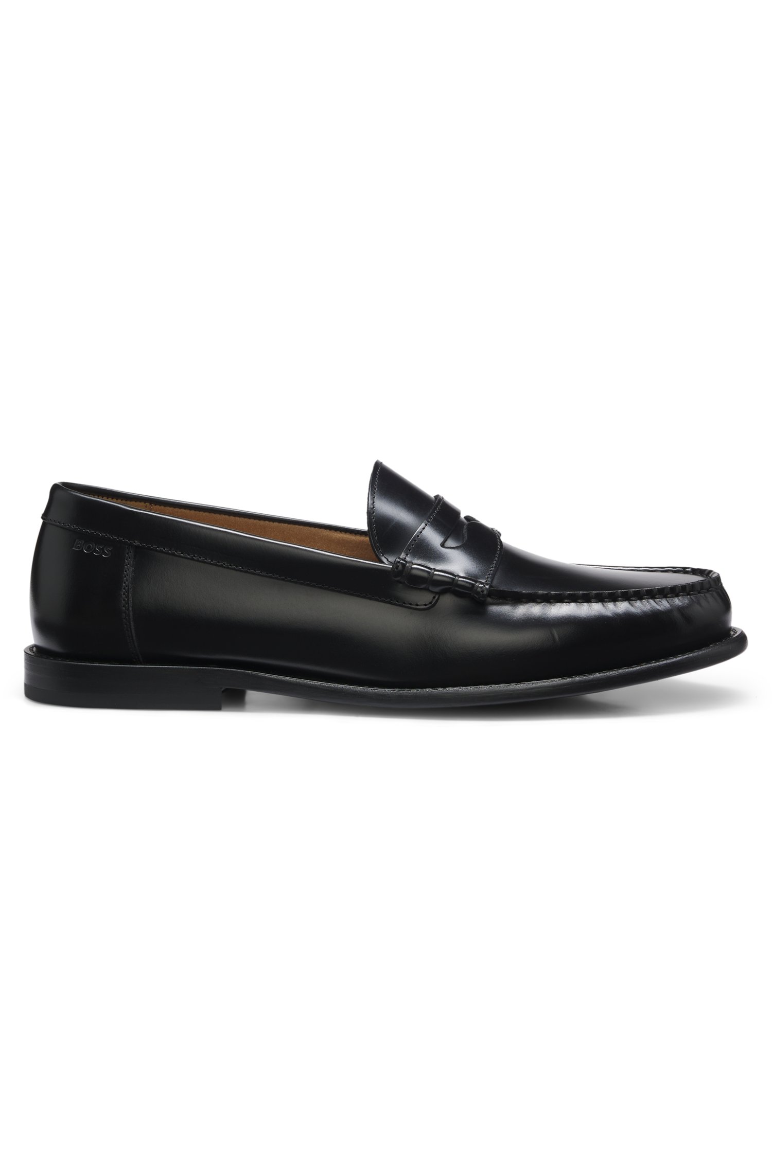 Boss Leather penny loafers herr – bild 2