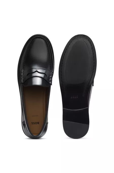 Penny-Loafer aus Leder