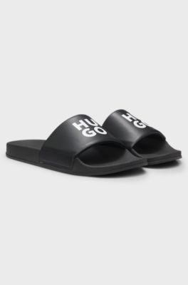 Stacked-logo slides, Black