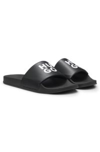 Stacked-logo slides, Black