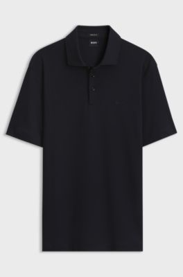 Pallas cotton polo shirt, Dark Blue