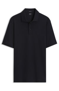 Pallas cotton polo shirt, Dark Blue