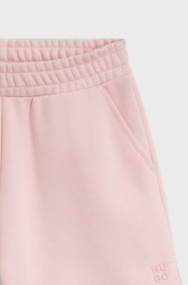 Cotton-blend shorts, Light Pink