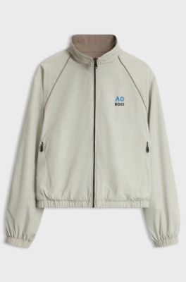 BOSS x AO replica teamwear reversible jacket, Beige