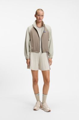 BOSS x AO replica teamwear reversible jacket, Beige