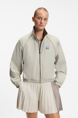 BOSS x AO replica teamwear reversible jacket, Beige