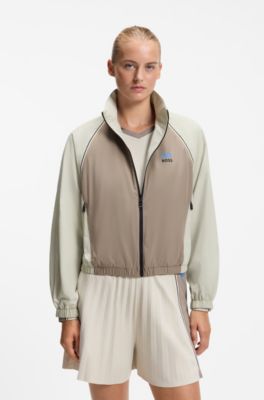 BOSS x AO replica teamwear reversible jacket, Beige