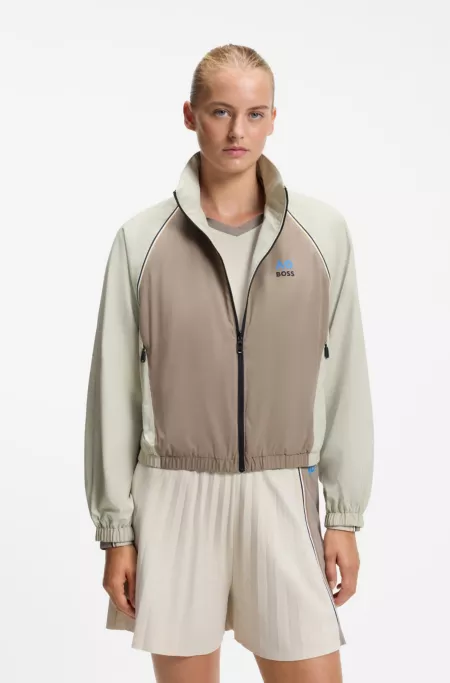 BOSS x AO replica teamwear reversible jacket