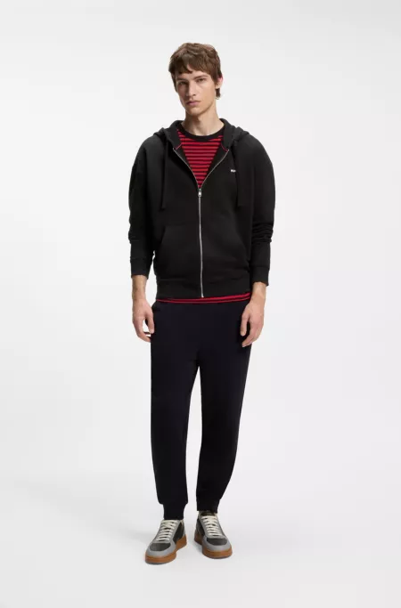 Relaxed-fit tracksuit set in French-terry cotton