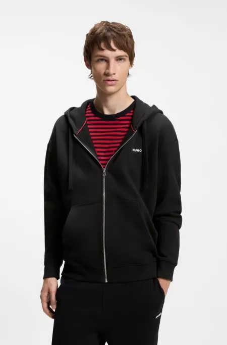 Relaxed-fit tracksuit set in French-terry cotton