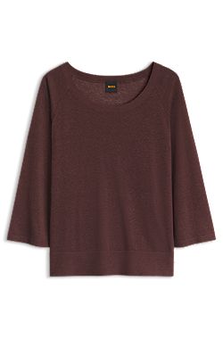 Scoop-neck sweater