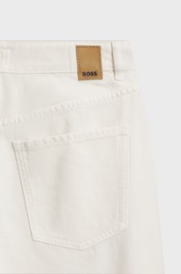 Wide-leg jeans, Natural