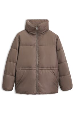 Modern casual jacket for sophisticated layering, Brown