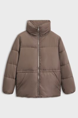 Modern casual jacket for sophisticated layering, Brown
