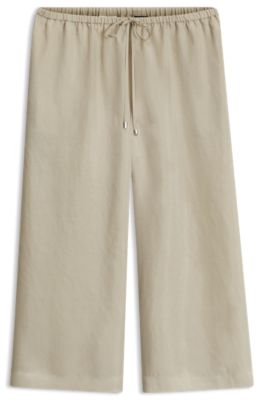 Straight-fit trousers, Light Beige