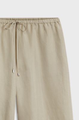 Straight-fit trousers, Light Beige