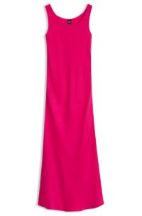 Midi slip dress, Pink