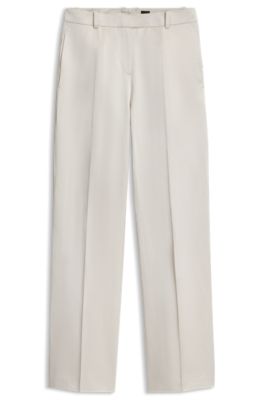 Sateen trousers, Light Grey