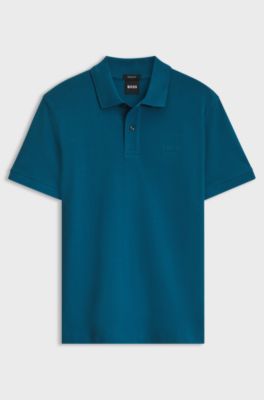 Polo versatile in morbido cotone, Blu