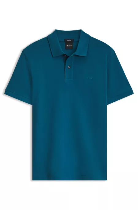 Versatile polo shirt in soft cotton