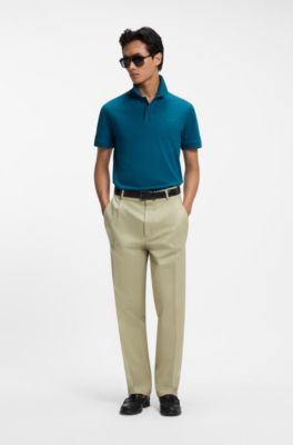 Polo versatile in morbido cotone, Blu