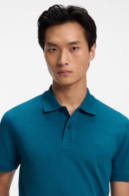 Polo versatile in morbido cotone, Blu
