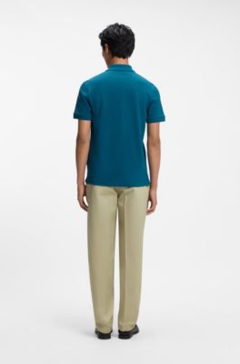 Polo versatile in morbido cotone, Blu