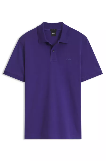 Versatile polo shirt in soft cotton