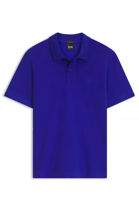 Versatile polo shirt in soft cotton